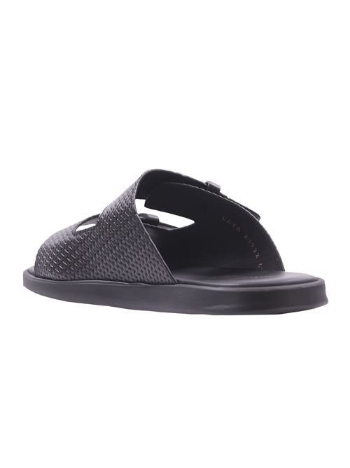 sandalo in pelle CALCE | X1922LAYABECERRO BLACK